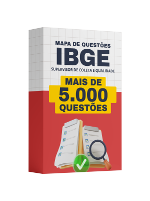 Apostila IBGE 2026 - Supervisor de Coleta e Qualidade (SCQ)